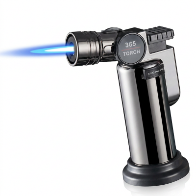 Picture of 1 pcs New Multifunctional Outdoor Butane Gas Lighter Double Fire Conversion Lighter Welding Gun Accessories Camping Kitchen BBQ-Multicolor