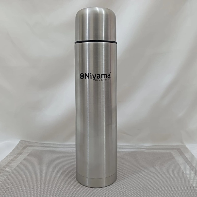 Picture of STAINLESS STEEL BULLET VACUUM THERMOS FLASK HOT&COLD 4 SIZES 350/500/750/1000ML