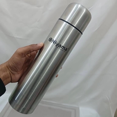 Picture of STAINLESS STEEL BULLET VACUUM THERMOS FLASK HOT&COLD 4 SIZES 350/500/750/1000ML