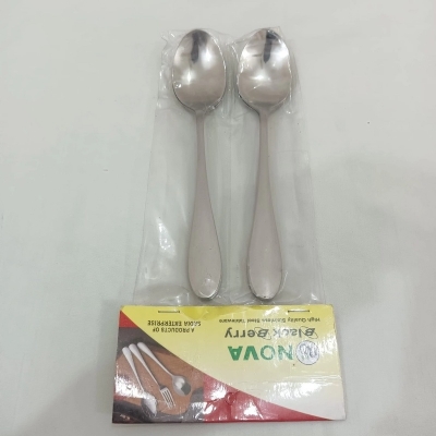 Picture of 6 pcs stainless steel tea spoon-Silver