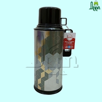 Picture of Regal 1.8L capacity thermal Flask stainless stail body and glass refil vacoum flask for winter good quality prodcut-Multicolor