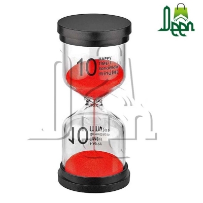 Picture of Sand Timer 10 Minute Hourglass Timer Hourglass Sand Timers, Sand Timer Plastic Sandglass Timer Colorful Hourglass Timer Sand Clock Timer-Multicolor