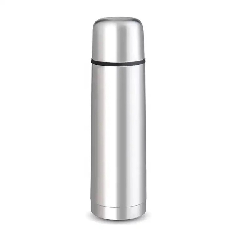 Picture of prestige stainless steel hot and cold Thermos flask for winter flask silver color ss flask push despiser  system 350ml,500ml,750ml and 1000ml capacity available that you order-Multicolor