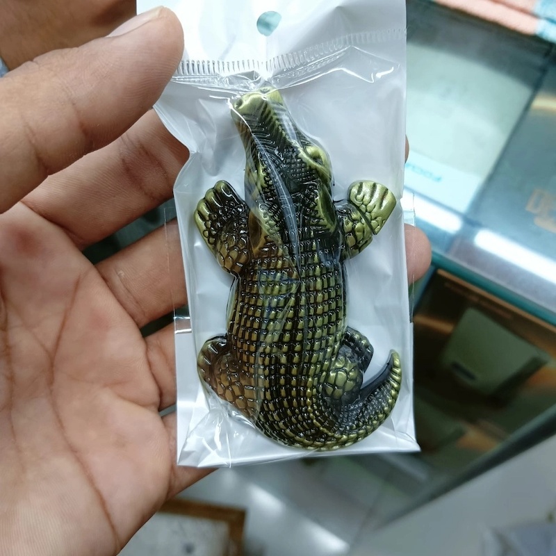 Picture of Creative Butane Lighter Men Open Flame Crocodile Inflatable Lighter Smooking Accessories Tobacco Accessories Gift-Multicolor