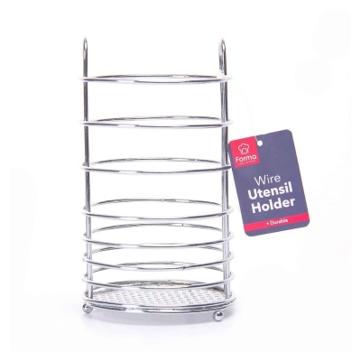 Picture of Progressive - 1 pcs Dependable Industries Kitchen Storage Counter Top Cutlery Holder golden or silver - Kitchen & Dining-Gold