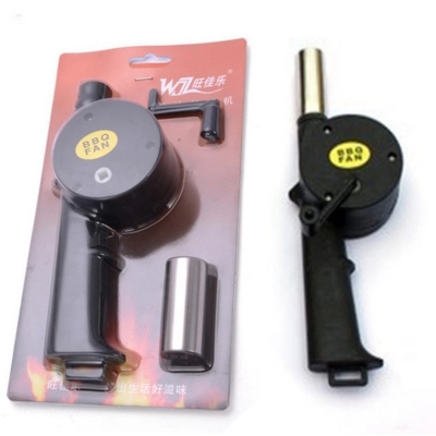 Picture of Outdoor Barbecue Fan Air Blower BBQ Tools Barbecue Grill Accessories-Black