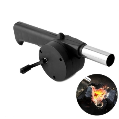 Picture of Outdoor Barbecue Fan Air Blower BBQ Tools Barbecue Grill Accessories-Black