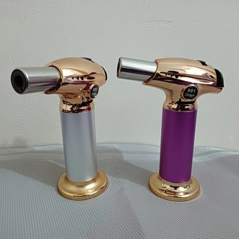 Picture of Windproof Metal Lantern Lighter BBQ Camping Kitchen Cigarette Accessories Creative Lighter-Multicolor