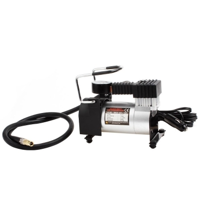Picture of Portable Car Air Compressor Heavy Duty 12V 140PSI 965kPA Electric Tire Tyre Inflator Pump for For Auto Bicycles Motorcycles