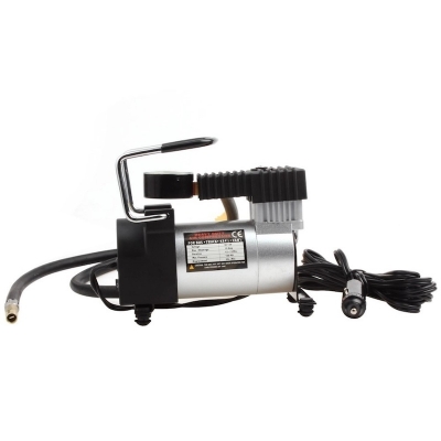 Picture of Portable Car Air Compressor Heavy Duty 12V 140PSI 965kPA Electric Tire Tyre Inflator Pump for For Auto Bicycles Motorcycles