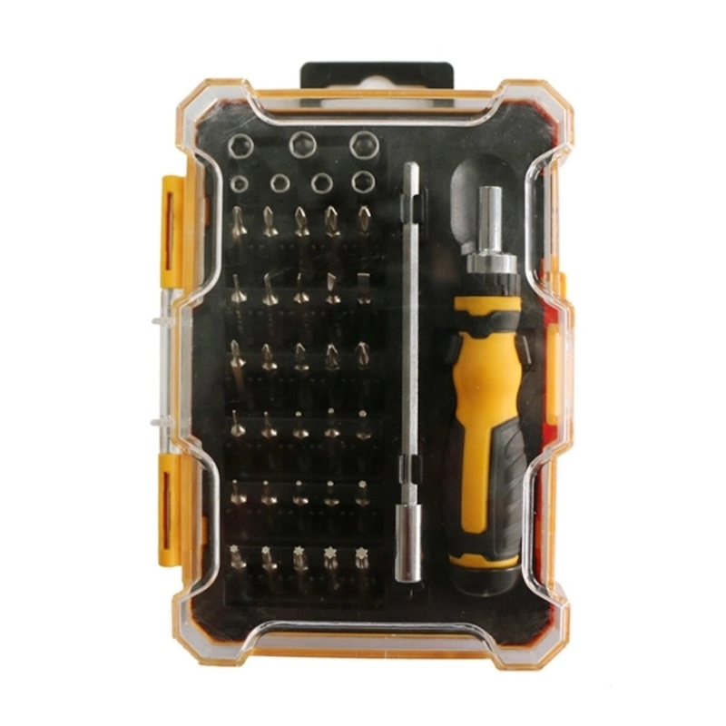 Picture of 39 Pc Ratcheting Mini Micro Precision Screwdriver Set-Multicolor