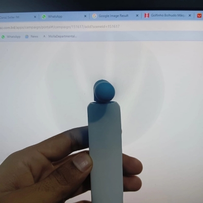 Picture of 1000mah power Bank and USB Fan for summer  best otg fan with power Bank mini otg Usb fan micro usb fan-Multicolor