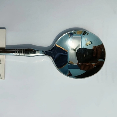 Picture of Big Size Heavy Sup Spoon premium quality Big Size sup spoon 20 cm long Sup spoon golden and Silver spoon , Best tableware Sup Spoon -Chopsticks-Multicolor