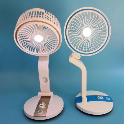 Picture of 1 pcs NEW Multifunction Foldable hand led light portable USB rechargeable led fan - মিনি ফ্যান-Multicolor
