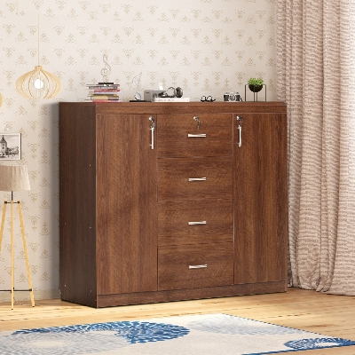 Picture of REGAL Marina Laminated Board Wardrobe Antique VELVET-WDH-105-1-1-20
