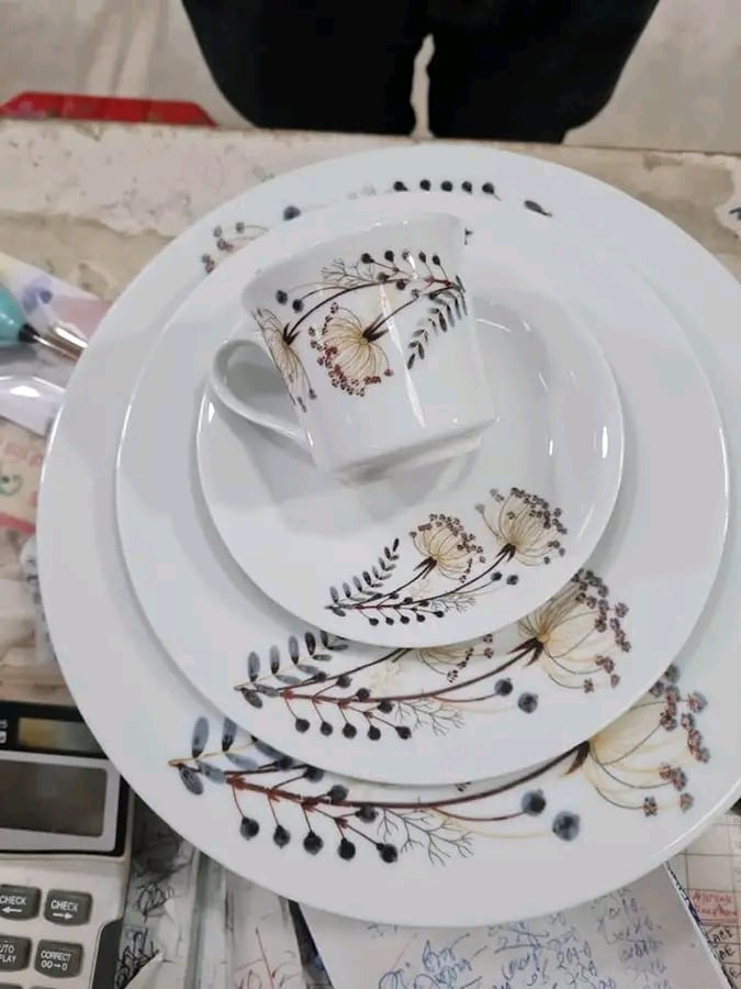 Picture of Akij 49pc Original  ceramic  Dinner set