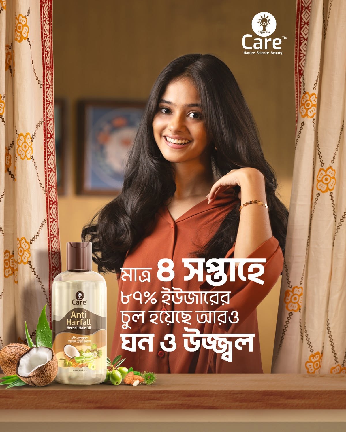 Picture of UCare Anti Hairfall Herbal Hair Oil -230ML
