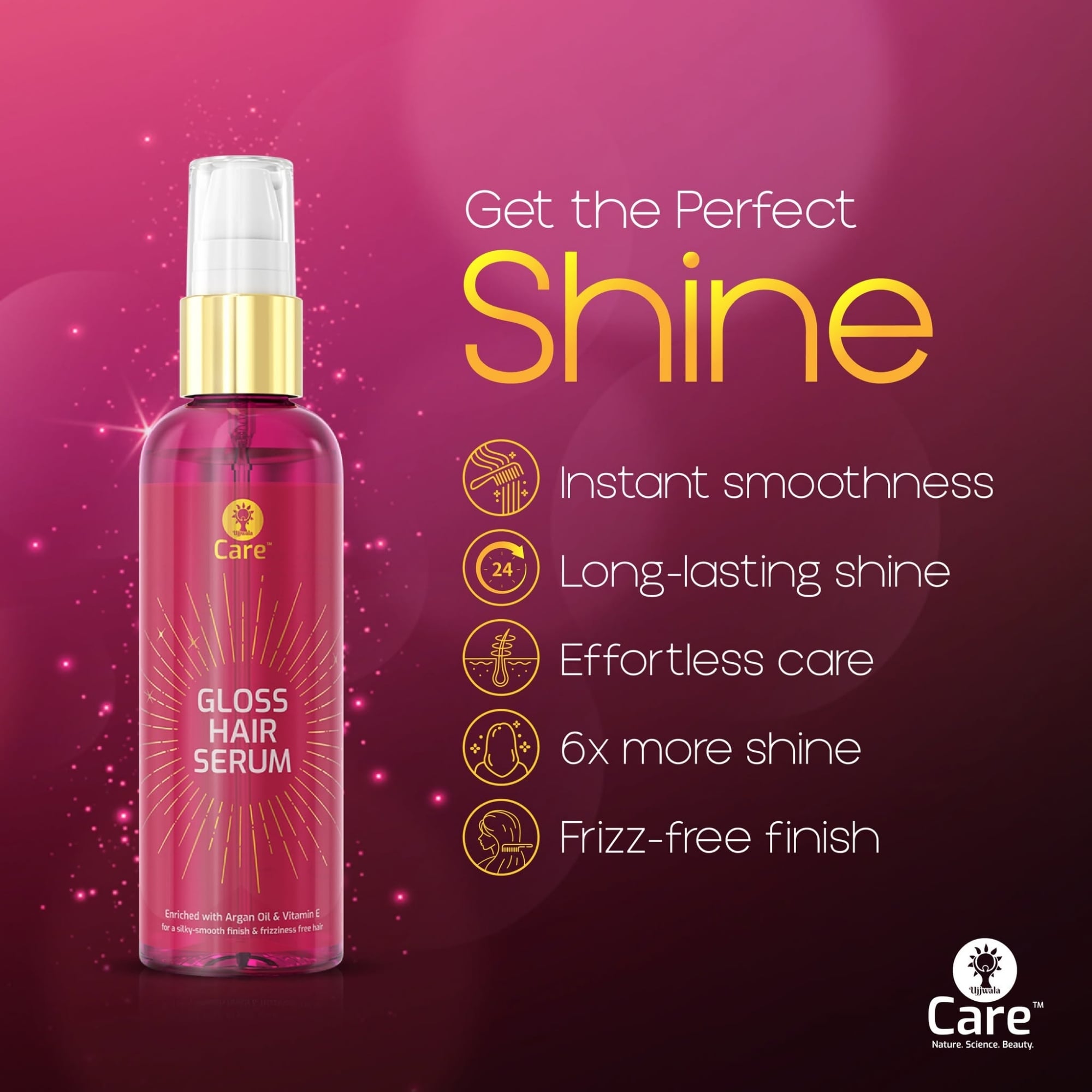 Picture of UCare Gloss Hair Serum -100 ML