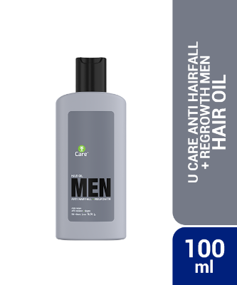 Picture of UCare Hair Oil Men Anti Hairfall + Regrowth -100 ML