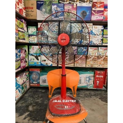 Picture of Media Half Stand Fan 18" - Red