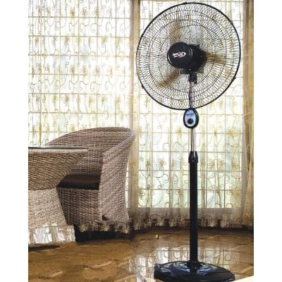 Picture of GSL Air Cool 20" full stand fan (3 Fly Blade) - Black