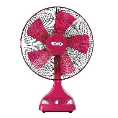 Picture of GSL Air Cool 16'' Table Fan XL (5 Blade) - Rose Red