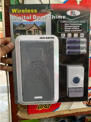 Picture of Wireless Digital Door Calling Bell - White