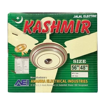 Picture of Kashmir Ceiling Fan 56 Inches - Off White