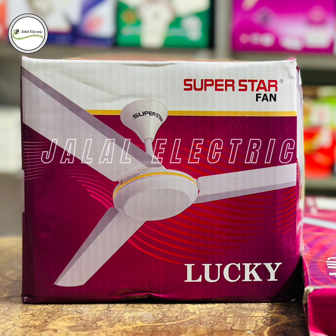 Picture of Super Star Lucky Ceiling Fan- 56 Inch - Off White