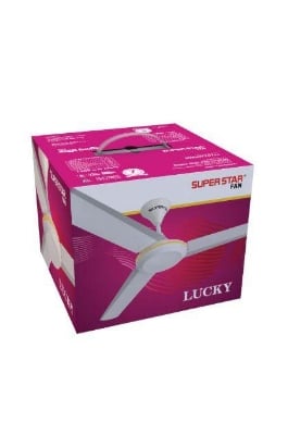 Picture of Super Star Lucky Ceiling Fan- 56 Inch - Off White