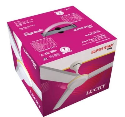 Picture of Super Star Lucky Ceiling Fan- 56 Inch - Off White