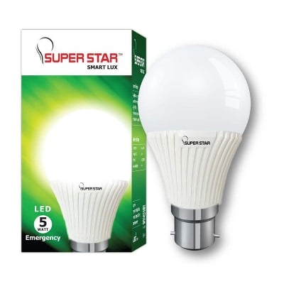 Picture of SUPER STAR Emergency LED Smart Bulb 05 Watt B22 (Pin) - White