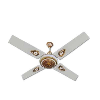 Picture of Kashmir Gold Exclusive 56" Ceiling Fan- 04 Blades (10 Years Repless Warranty) - Ivory