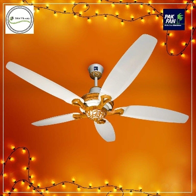 Picture of PAK Ceiling Fan Majestic Model 56 Inch 5 Blades - Ivory