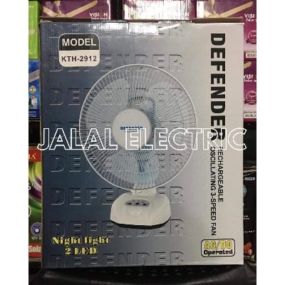 Picture of Rechargeable Defender Fan (12") 2912 - White