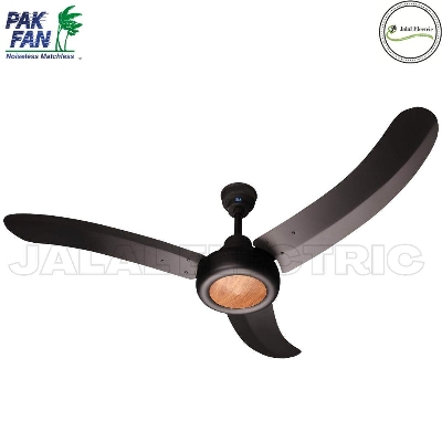 Picture of PAK Ceiling Fan Decora Deluxe Model 56 Inch 3 Blade Black - Black