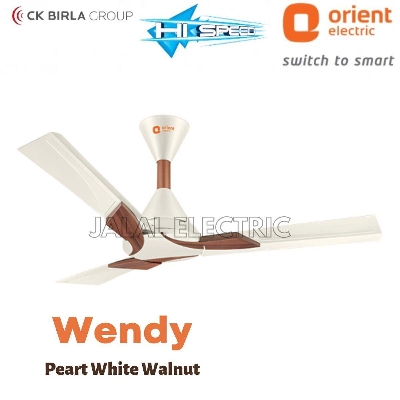 Picture of Orient Wendy 56" Ceiling Fan (Pearl White Walnut) - White