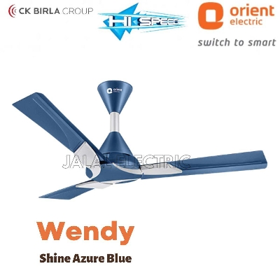 Picture of Orient Wendy Ceiling Fan (1400MM / 56") Azure Blue Silver - Blue Gray