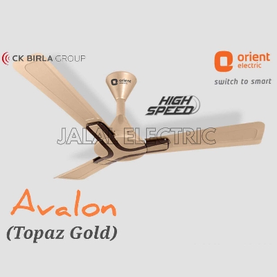 Picture of Orient Avalon 48" Ceiling Fan (Topaz Gold Brown) - Gold