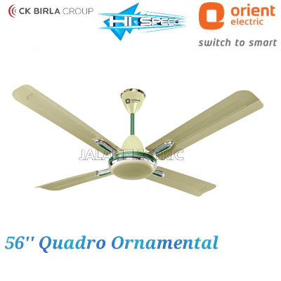 Picture of Orient Electric 1400MM / 56" Quadro Ornamental 4 Blades Ceiling Fan ( Green) India - Green