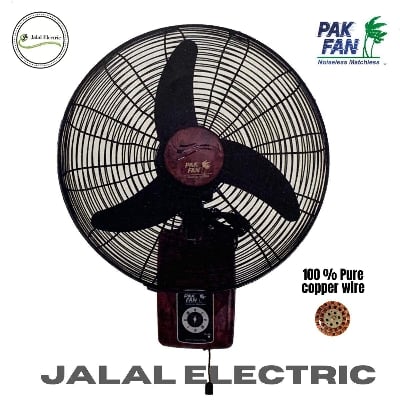 Picture of PAk Wall Fan 18 Inch Industrial - Black