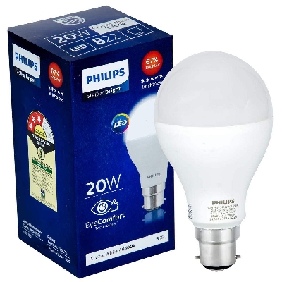Picture of Philips Stellar Bright LED Bulb 20W 2000lm B22 (Pin Type) - white