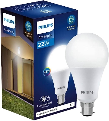 Picture of Philips Stellar Bright LED Bulb 20W 2000lm B22 (Pin Type) - white