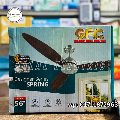 Picture of GFC Spring Model Ceiling Fan 56 inch Made in Pakistan - Silver