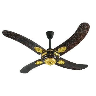 Picture of Pak Punjab CHROMA PLUS (BLACK + COPPER) 4 Blades 56 Inch Ceiling Fan - Made in Pakistan