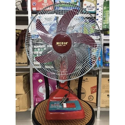 Picture of MEDIA Dc Solar Fan 16 Inch - White