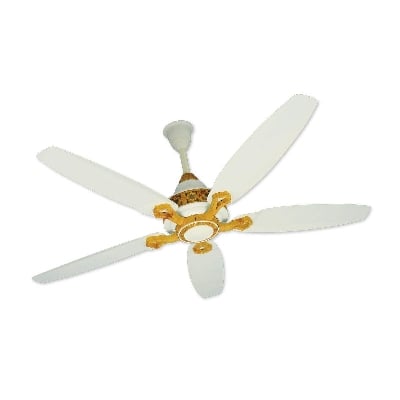 Picture of PAK PUNJAB DESIRE OFF WHITE LIGHTWOOD 56″ Ceiling Fan (5 Blade) - Off White