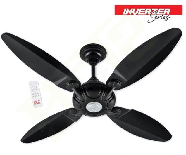 Picture of Pak Punjab Admiral Model 4 Blades Inverter RF Technology Remote Control 56 Inch Ceiling Fan - Made in Pakistan - Black