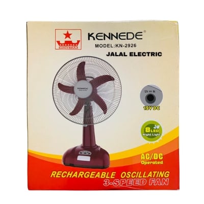 Picture of Kennede Rechargeable Fan KN-2926 16"