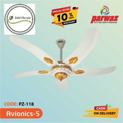Picture of PARWAZ 56'' AVIONICS 5 BLADE CEILING FAN